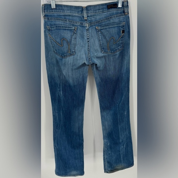 Citizens of Humanity Kelly #001 Stretch Low Waist Bootcut Denim Jeans - Picture 5 of 16